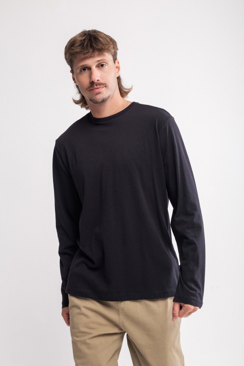 Remera Parla Negro