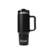 Botella Push Con Asa Negro