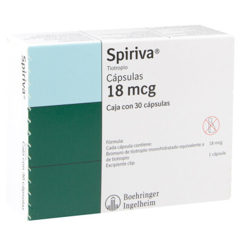 SPIRIVA 30 CAP C/POLVO PARA INHALAR SPIRIVA 30 CAP C/POLVO PARA INHALAR