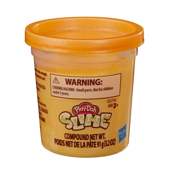 PLAYDOH SLIME METALLIC ORANGE 002-E8806 única