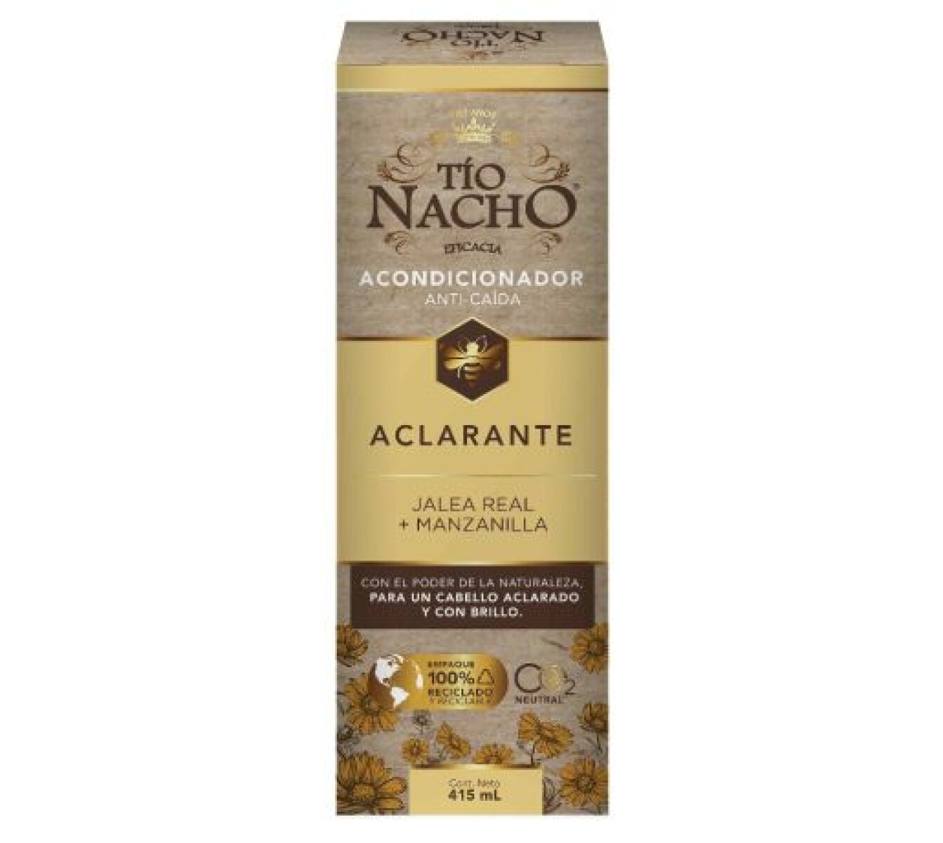 Tio Nacho Acondicionador Anti Caída Aclarante 415ml – Acondicionador anticaída y aclarante