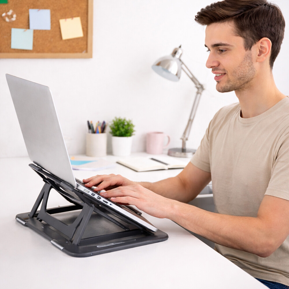 Soporte computadora laptop notebook Negro