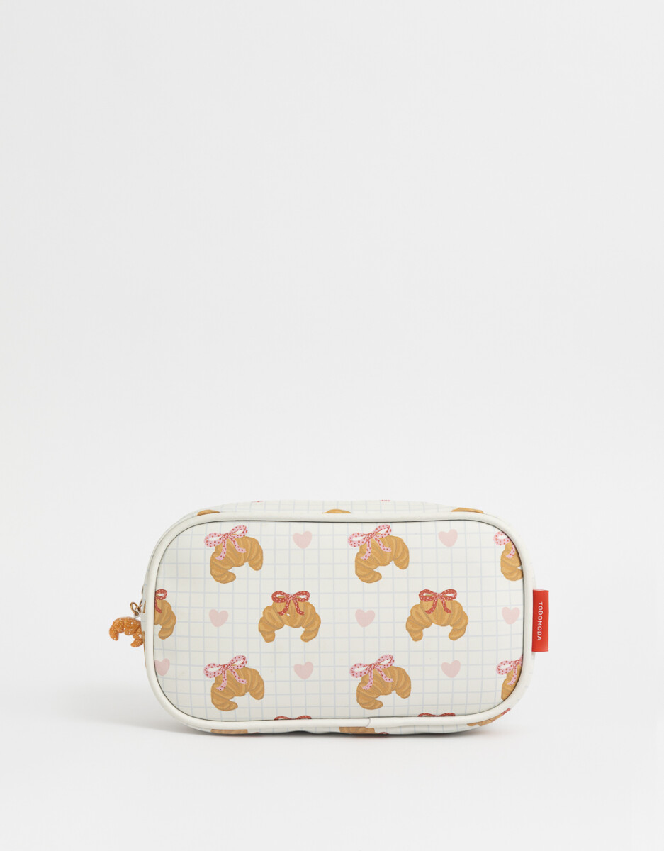 Cartuchera Estampada Croissant 