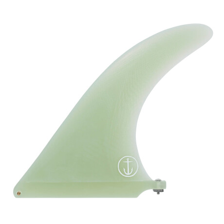 Quilla Captain Fin Raked 10" SINGLE FIN - Clear Quilla Captain Fin Raked 10" SINGLE FIN - Clear