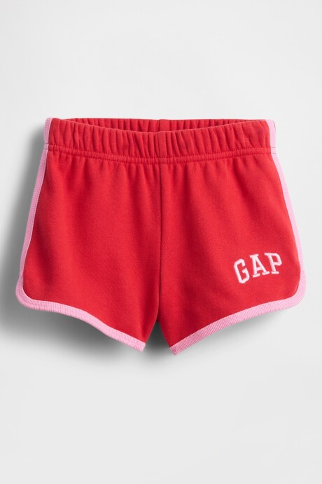 Short Deportivo Logo Gap Toddler Niña Tomato Sauce