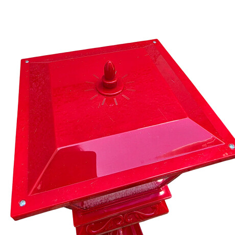Farol Navideño Decorativo Papa Noel Con Nieve Led Nav001003-rj-m1