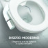 Bidet Para Inodoro Moderno Adaptable Ducha Higienica Baño Color Blanco