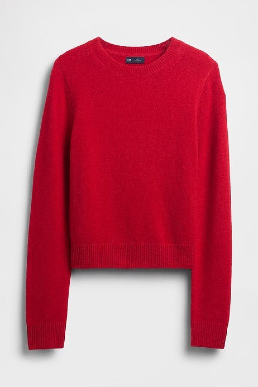 Buzo Cashsoft Mujer Modern Red