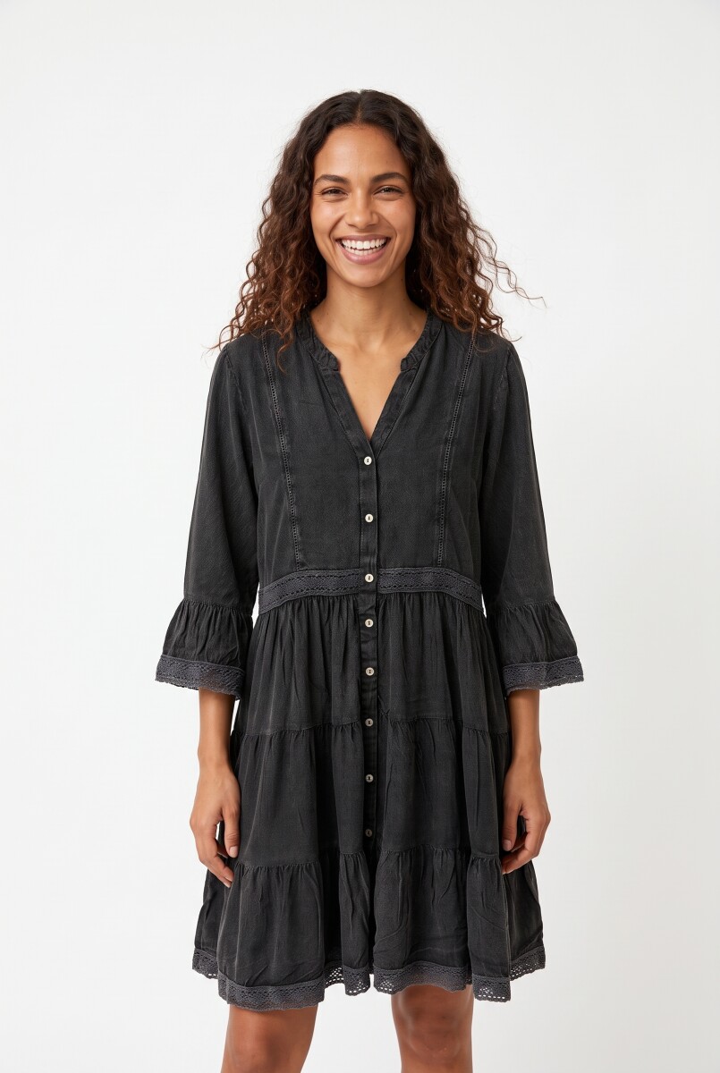 VESTIDO BROWARD - NEGRO 