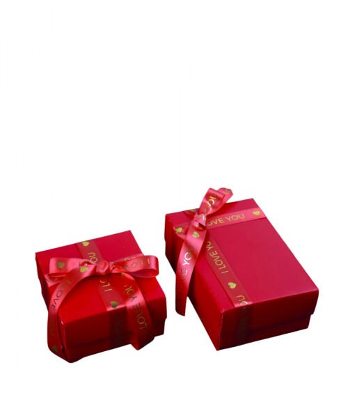 Cinta 2 cm. x 2 mts - I love you ROJO