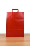 Bolsa lisa acuario 30x12x41 cm ROJO