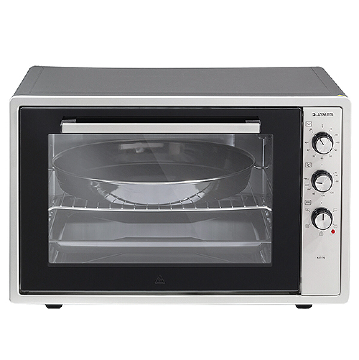 HORNO JAMESC HJT 70 L Negro Frente A.Inox - N/A 