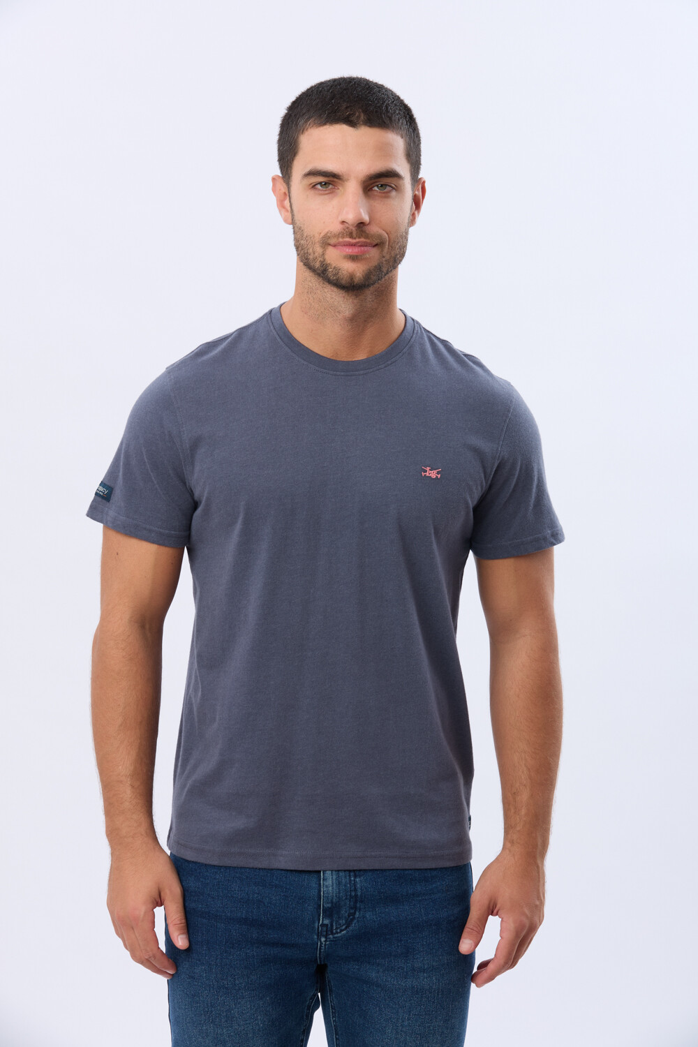 REMERA BÁSICA DE ALGODÓN Denim