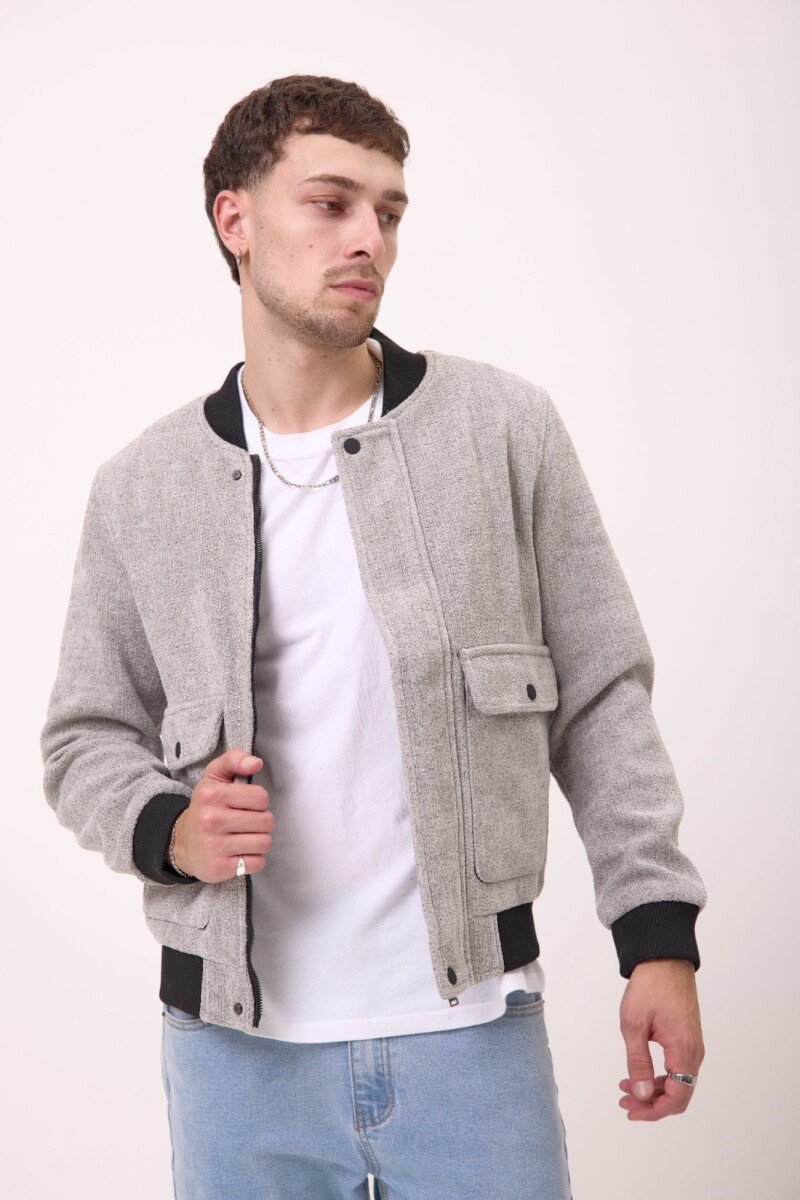 Campera SIL GRIS