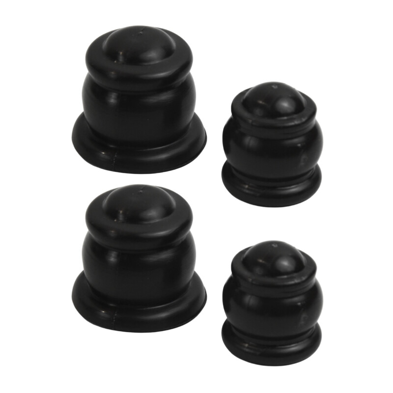 Barrote cortina doble de metal 1,5 m + 2 Soportes NEGRO