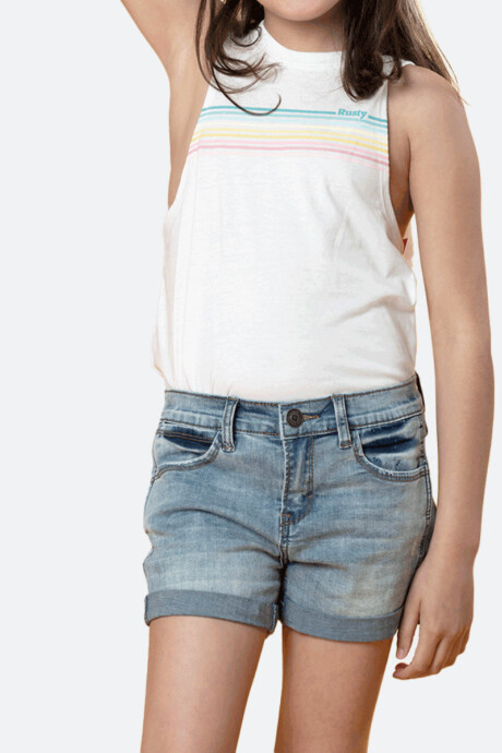 MUSCULOSA CRASS GIRLS RUSTY Crudo