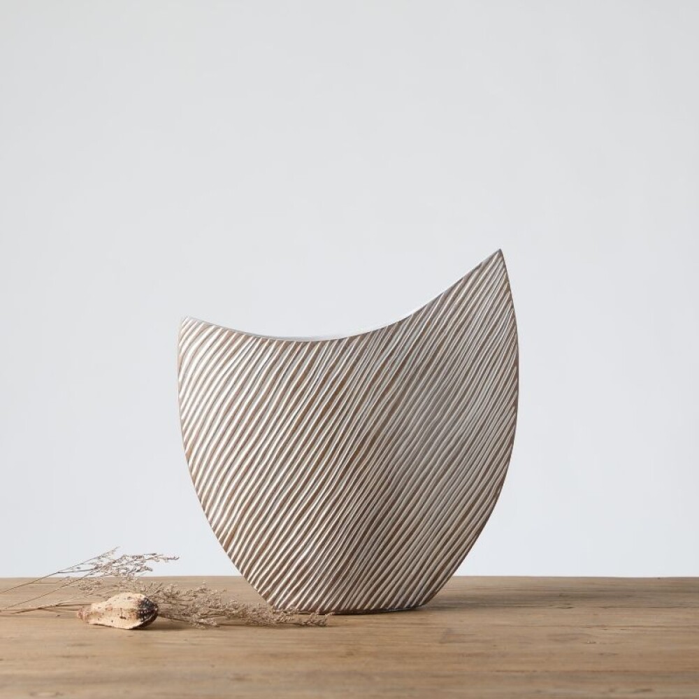 Corteza Curvo Marfil Pequeño Corteza Curvo Marfil Pequeño