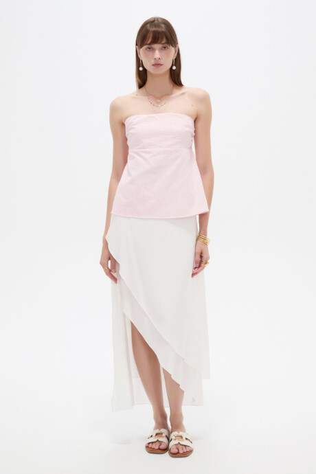 Tops Eiame Rosa Claro