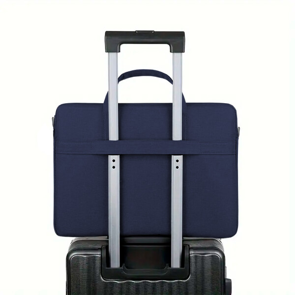 Maletin Bolso Notebook 15.6 Pulgadas Impermeable Portafolios Variante Color Azul