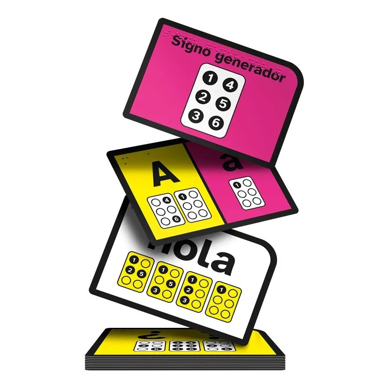 Juego De Cartas Abc Braille Alfabeto Línea Inclusiva Ronda Juego De Cartas Abc Braille Alfabeto Línea Inclusiva Ronda