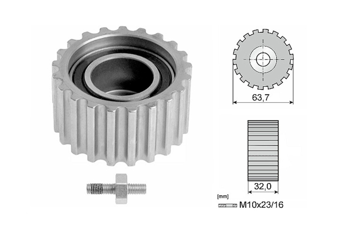 Tensor Guia Correa Dist. Renault Laguna 93-01 Tensor Guia Correa Dist. Renault Laguna 93-01