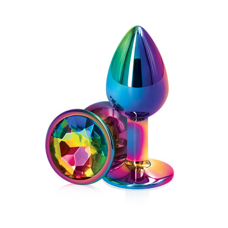 Plug Anal Rear Assets Multicolor Pequeño Arcoiris Plug Anal Rear Assets Multicolor Pequeño Arcoiris