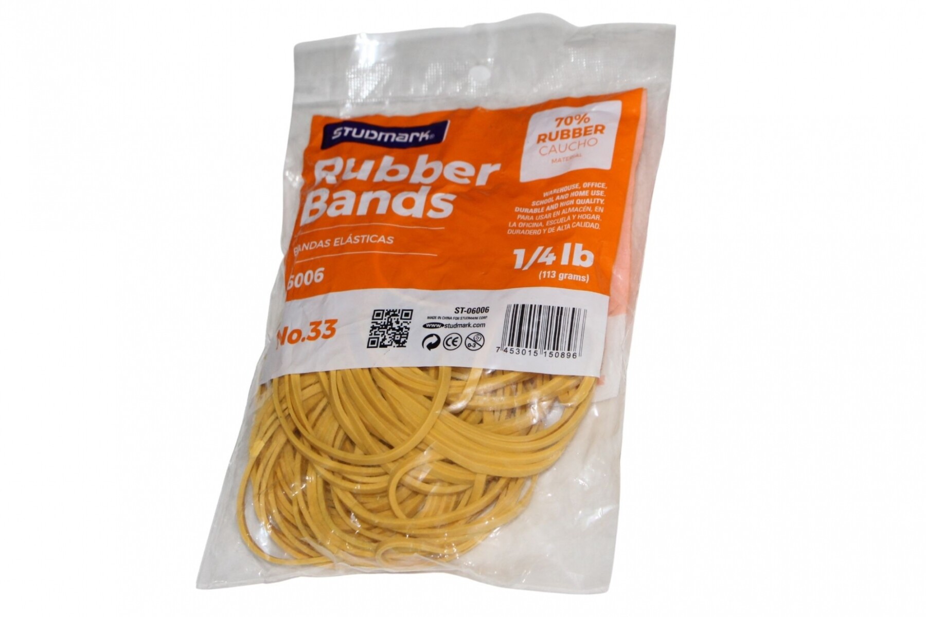 BANDAS ELASTICAS STUDMARK 113 GRAMOS Nº 33 