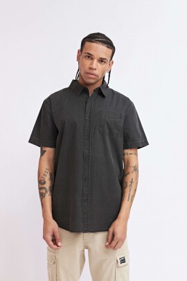 CAMISA SOLID NEGRO