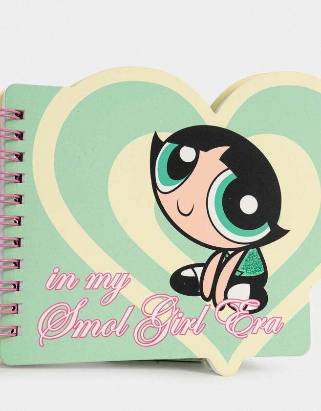 Anotadores Cuadernos y Memos Memo Anotador Chicas Superpoderosas - Verde Claro