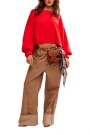 TRISH SWEATSHIRT Rojo
