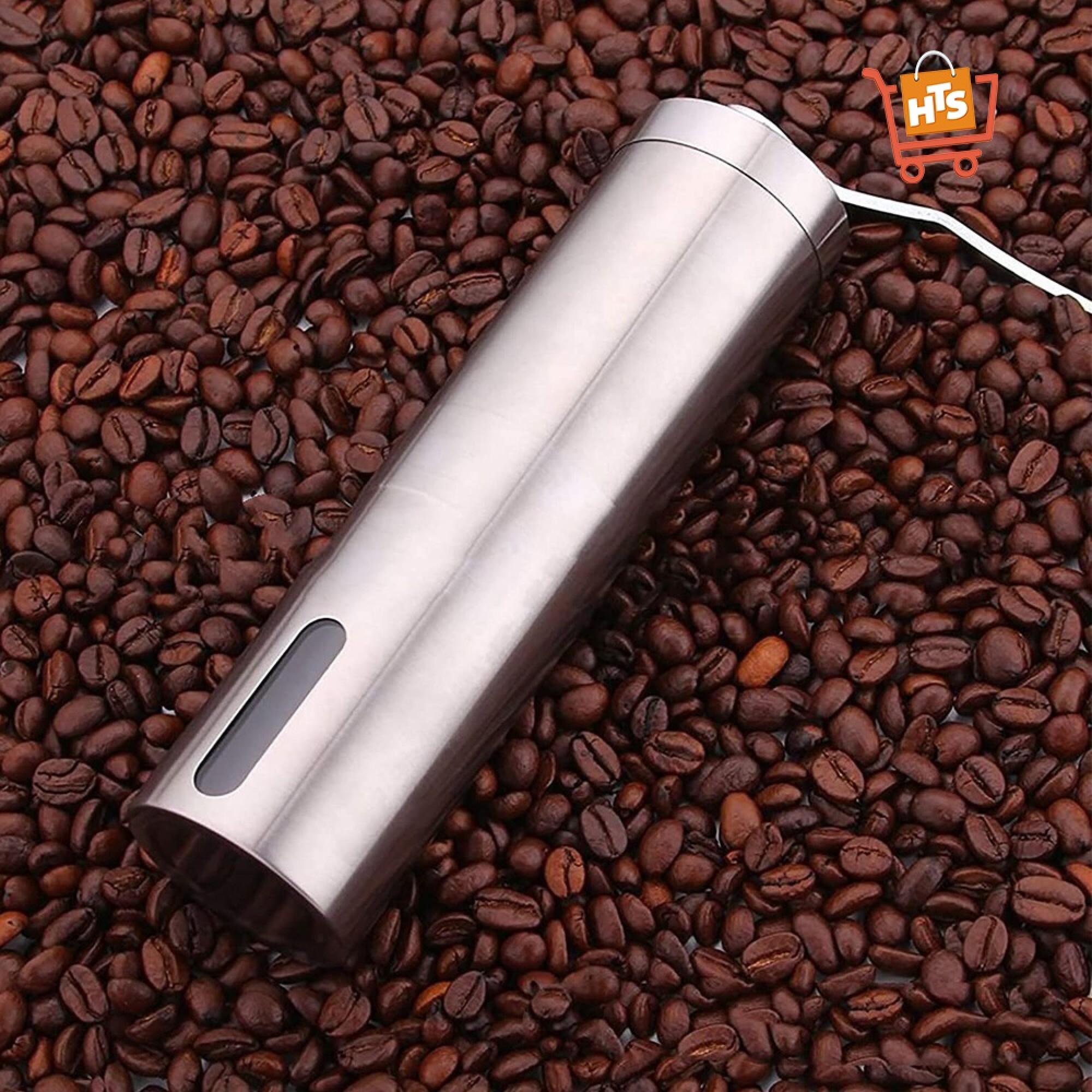 Golden Leaf Molinillo de café manual, Moledora cafe manual regulable, 6  niveles de molido