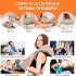 Pack Masajeador Eléctrico Shiatsu + Masajeador De Almohada COMBO MASAJEADORES 201878 + 900401