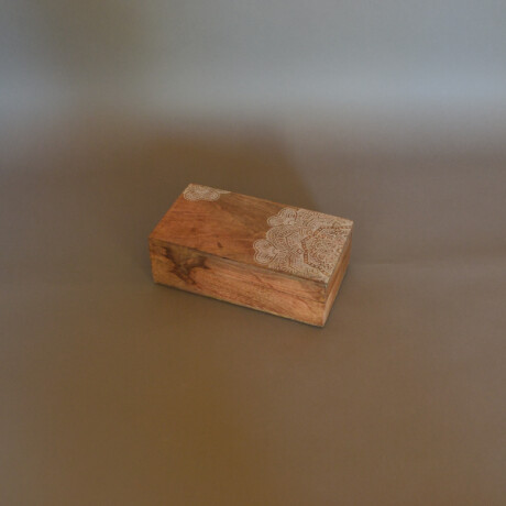 Caja en madera de mango Caja en madera de mango
