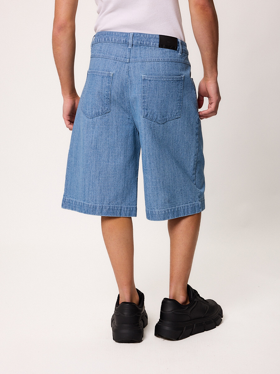 BERMUDA JEAN COBRE DIXIE Azul Claro