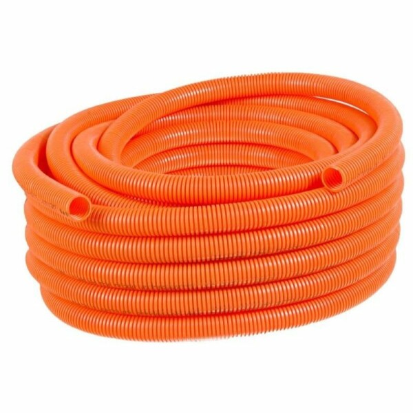 Caño Corrugado Naranja (205) 40mm x 25mt