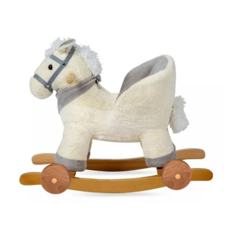 Mecedor-sillón caballito Beige/Gris