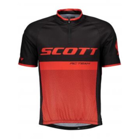 Camiseta Scott Rc Team 20 Manga Corta Negro/rojo