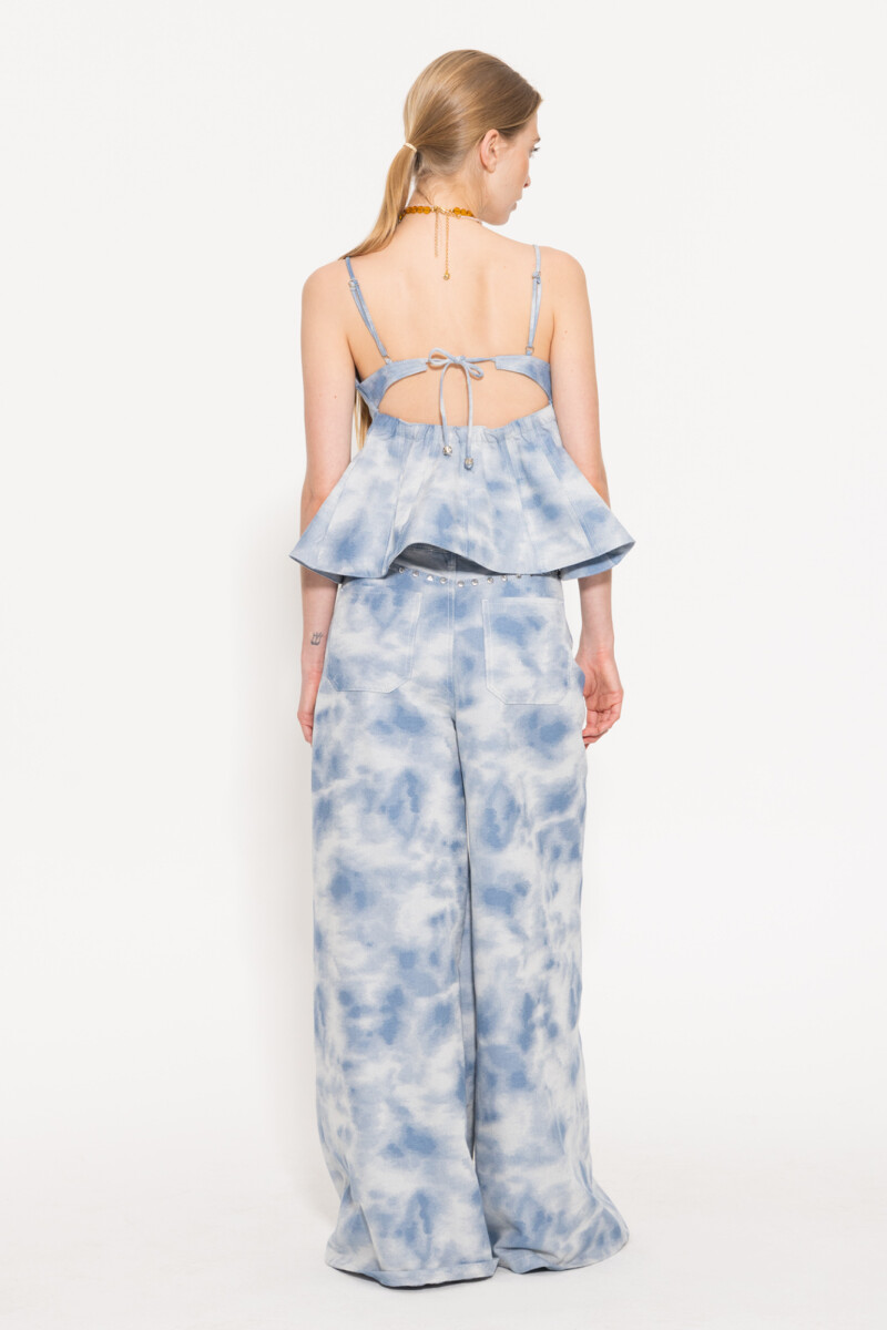 PANTALON HEAVEN Celeste