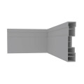 PLASBIL ZOCALO 15mm 7cmx2.40m CINZA Plasbil Zocalo 15mm 7cmx2.40m Cinza