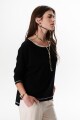 REMERA LIZA NEGRO