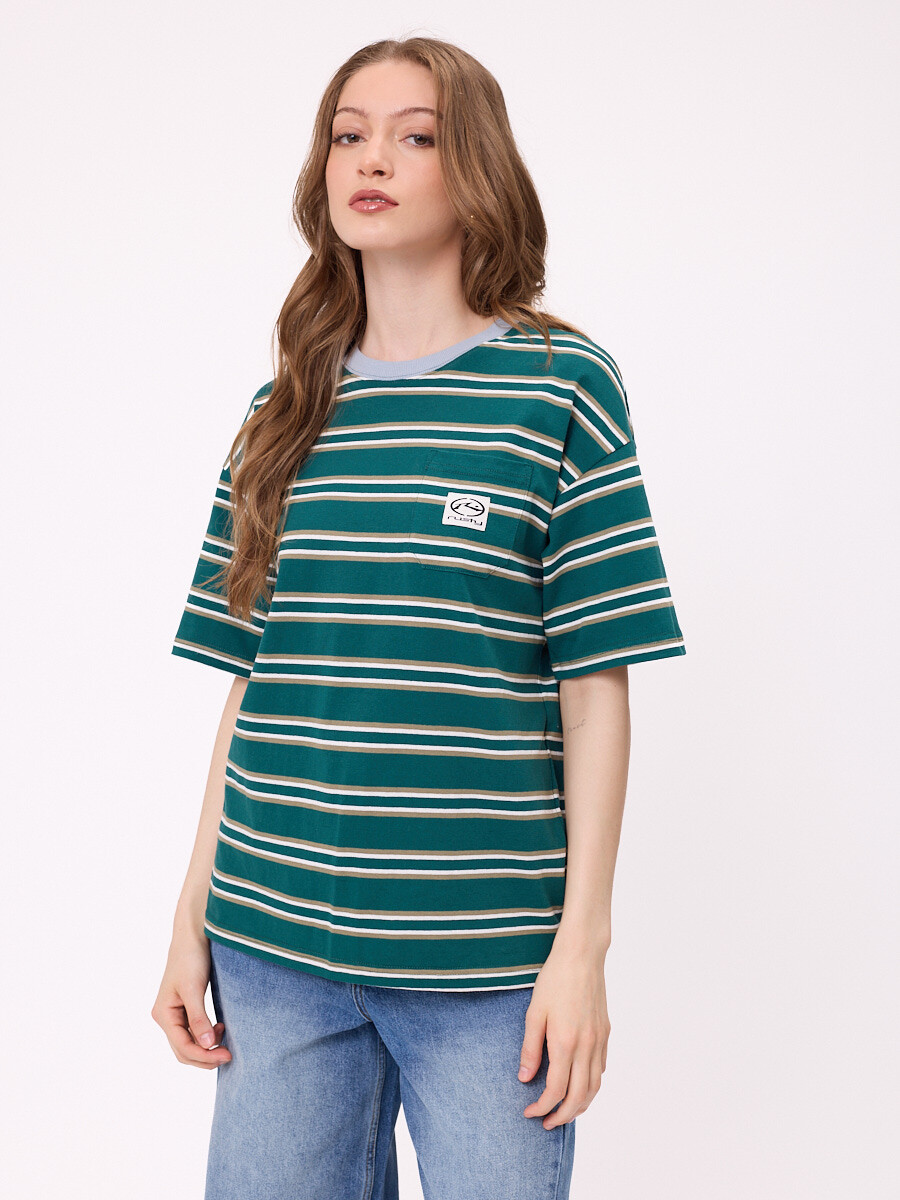 T-SHIRT KELVIN RUSTY - Verde 