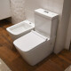 JUEGO DE INODORO CON TAPA, MOCHILA Y BIDET BALKHASK AQUALIA 000