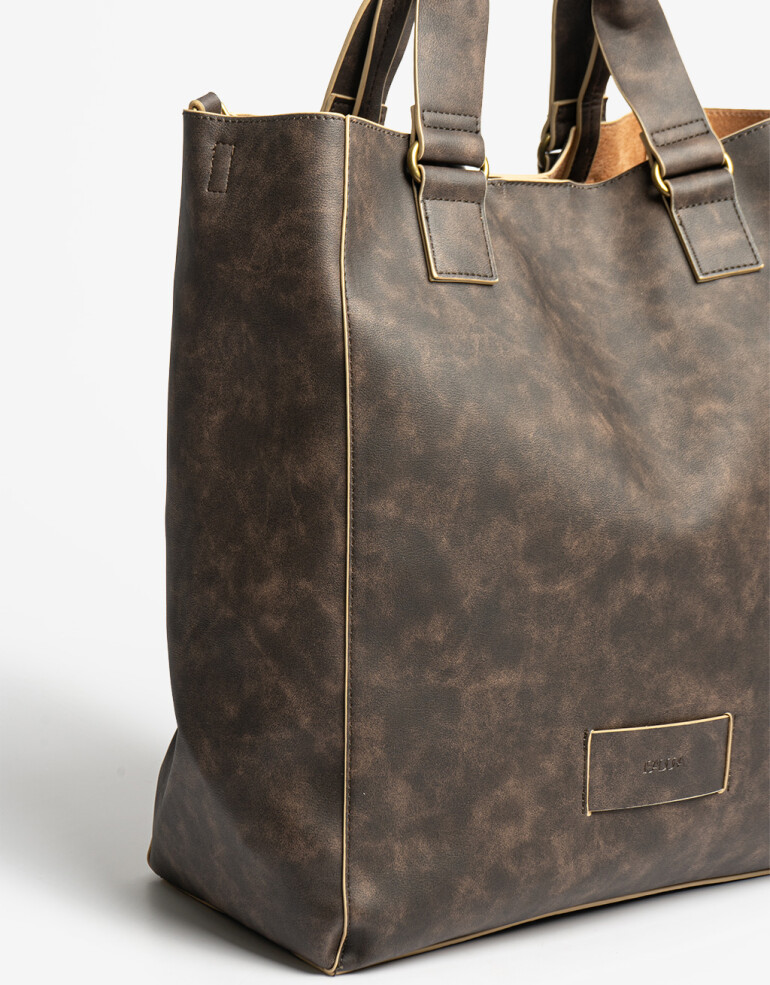 Shopper Isabag Cartera Shopper - Marron Medio