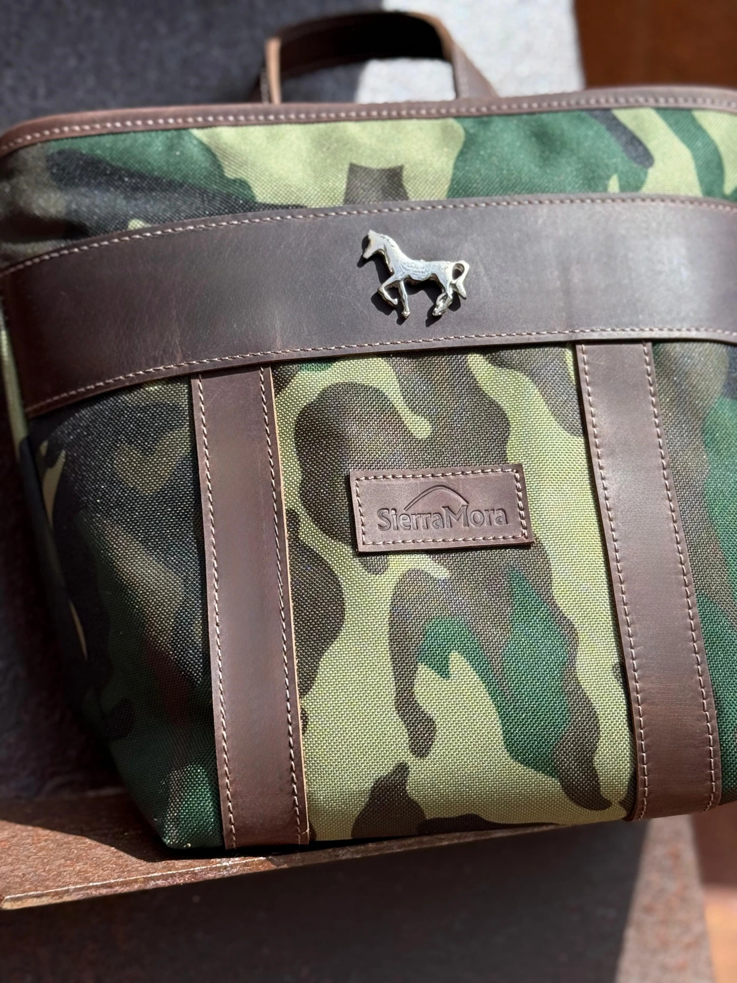 Mini Mustang Backpack - Choco