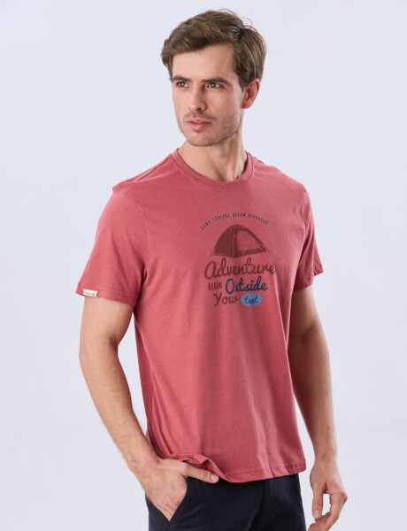 REMERA ESTAMPADA Ladrillo