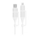 Cable usb 4 en 1 blanco