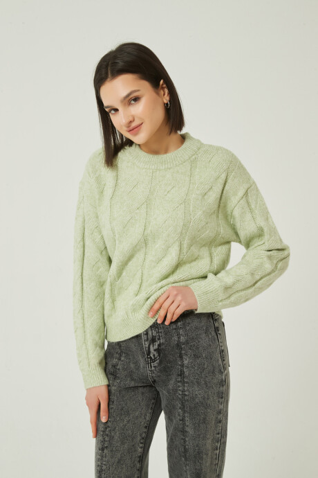 Sweater Osada Verde Palido