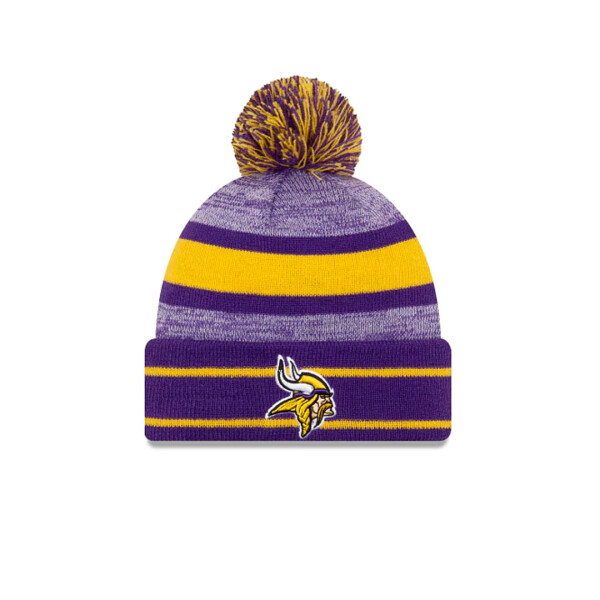 NFL CUFF POM KNIT MINVIK - NEW ERA VIOLETA