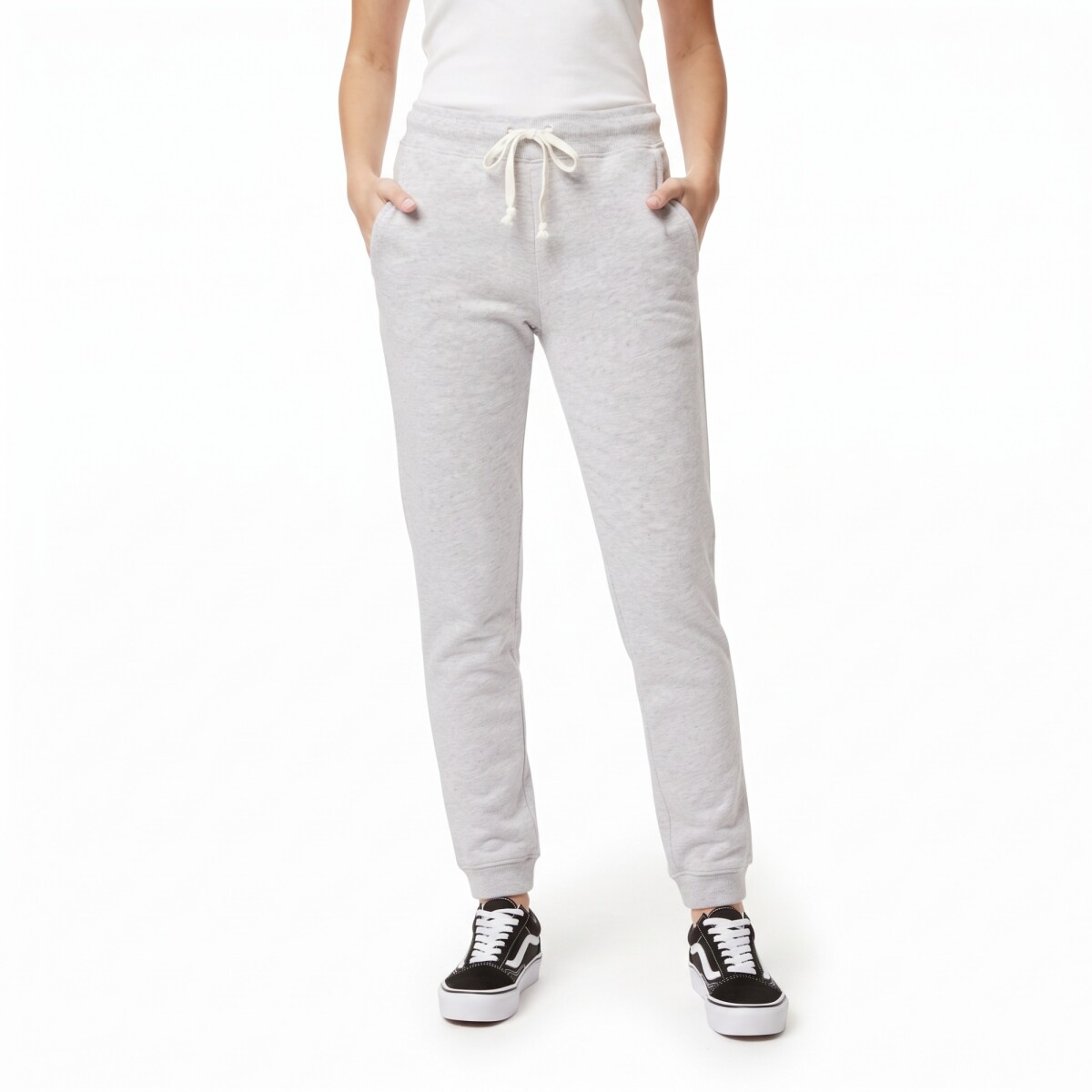 CHERRY PANT JOGGING - BEIGE 