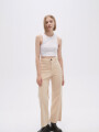 Pantalon Adas Beige Claro
